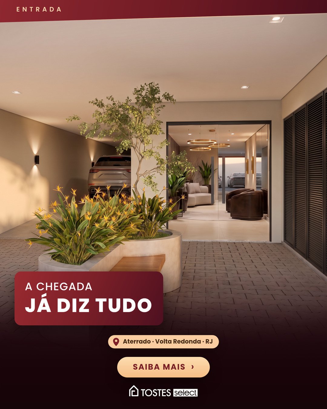 Entrada do Tostes Select